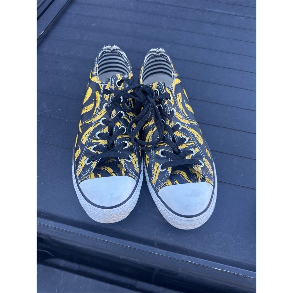 Converse Chuck Taylor All Star Low Top Andy Warhol Banana Edition Size 8 Men's
